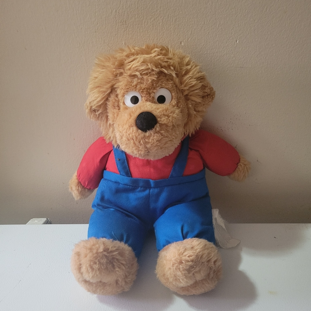 Vintage Brother Bear Plush Toy